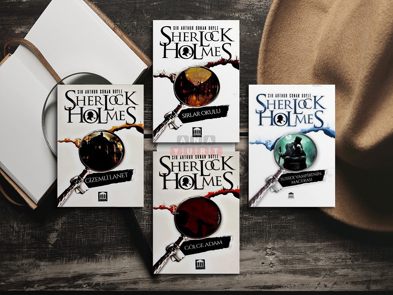 Sherlock Holmes -  Sussex Vampiri´nin Macerası, Sherlock Holmes - Sırlar Okulu +2 Kitap Seti
